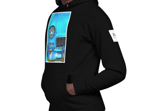 "Blue '55" by Adrian Premium Long Sleeve Hoodie [2 Colors]