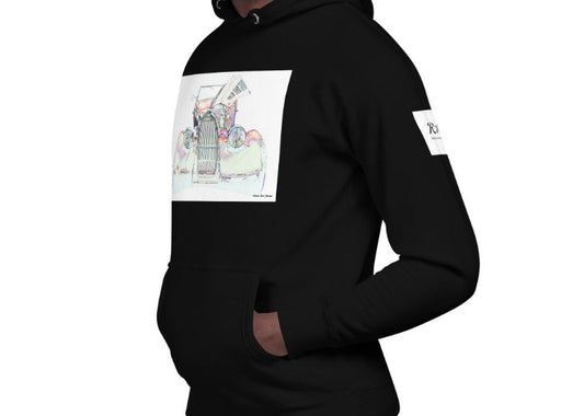 "Colorful ATTItude" by Adrian Long Sleeve Hoodie [2 Colors]