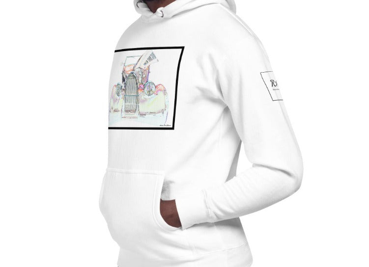 "Colorful ATTItude" by Adrian Long Sleeve Hoodie [2 Colors]