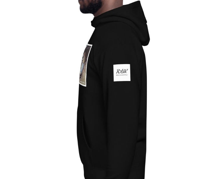 "Black '57" by Adrian Premium Long Sleeve Hoodie [2 Colors]