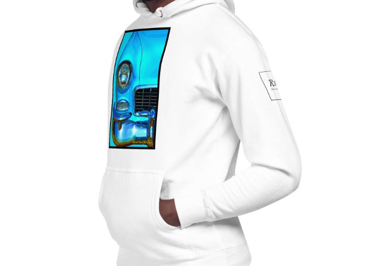 "Blue '55" by Adrian Premium Long Sleeve Hoodie [2 Colors]