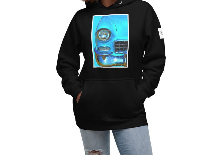 "Blue '55" by Adrian Premium Long Sleeve Hoodie [2 Colors]