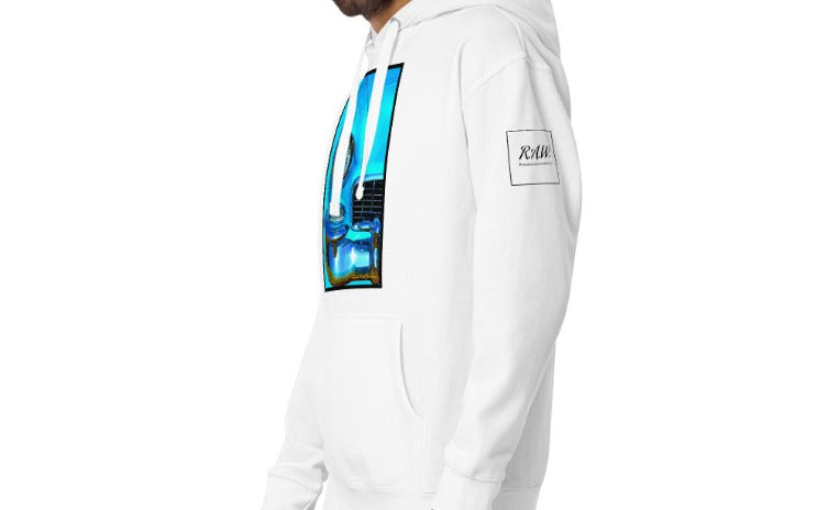 "Blue '55" by Adrian Premium Long Sleeve Hoodie [2 Colors]