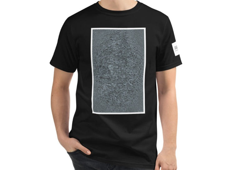 "Untitled #4 Blue" by Adrian Short Sleeve T-Shirt [2 Colors]