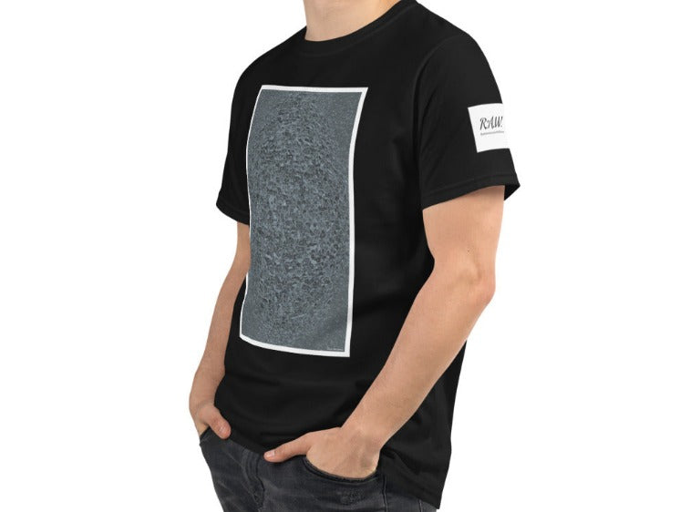 "Untitled #4 Blue" by Adrian Short Sleeve T-Shirt [2 Colors]