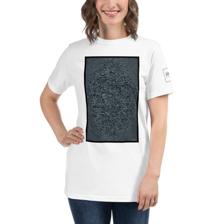 "Untitled #4 Blue" by Adrian Short Sleeve T-Shirt [2 Colors]