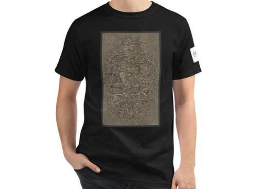 "Untitled #4 Gold" by Adrian Short Sleeve T-Shirt [2 Colors]
