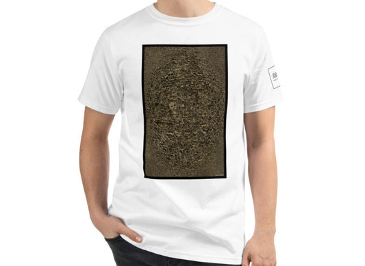 "Untitled #4 Gold" by Adrian Short Sleeve T-Shirt [2 Colors]