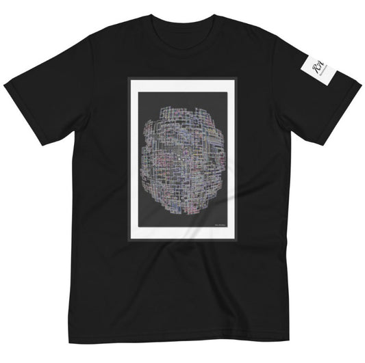 "Digital Glass Color" by Adrian Short Sleeve T-Shirt [2 Colors]