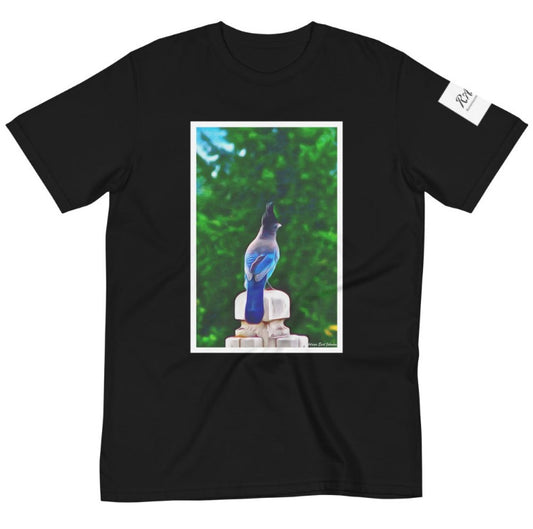 "My Little Blue Jay" by Adrian Shirt Sleeve T-Shirt [2 Colors]
