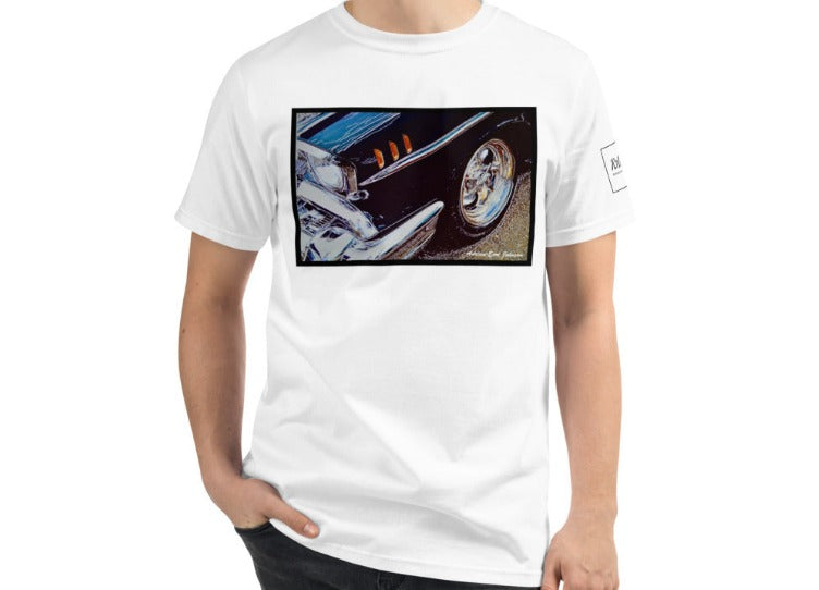"Black '57" by Adrian Short Sleeve T-Shirt [2 Colors]