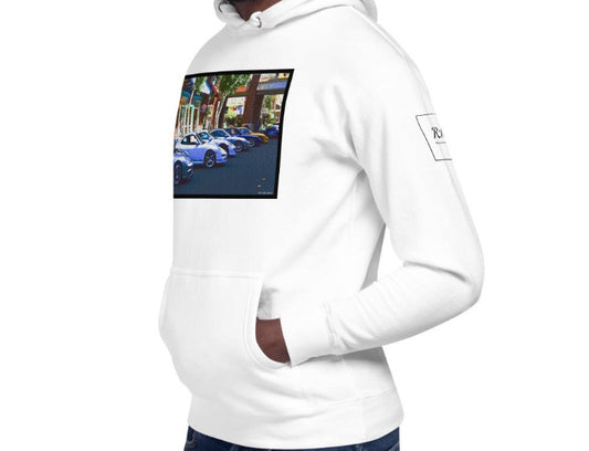 "Town Meeting" by Adrian Premium Long Sleeve Hoodie [2 Colors]