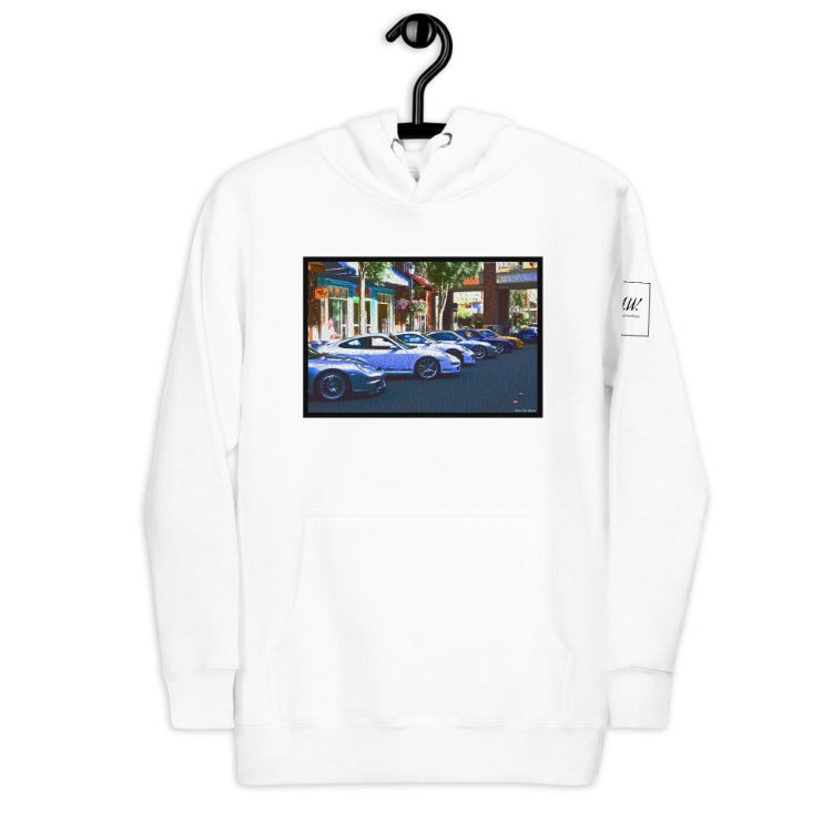 "Town Meeting" by Adrian Premium Long Sleeve Hoodie [2 Colors]