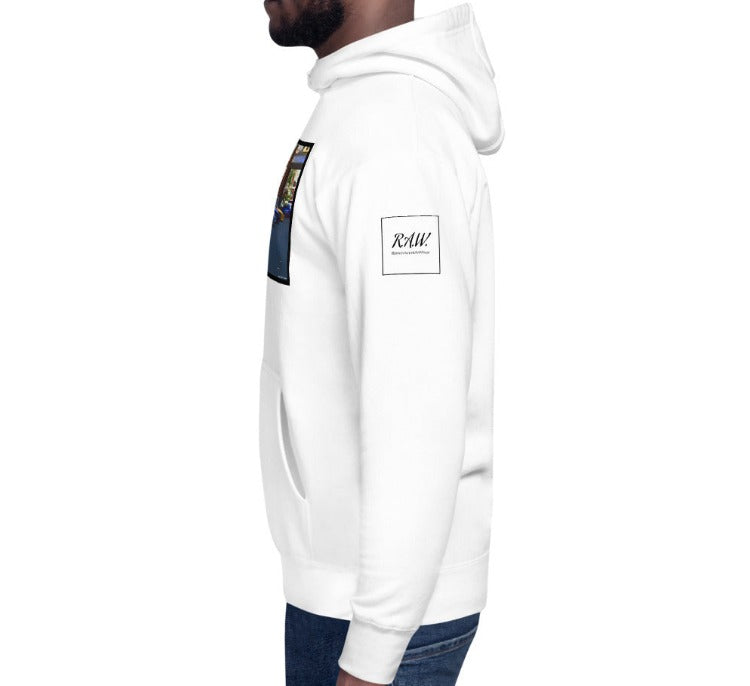 "Town Meeting" by Adrian Premium Long Sleeve Hoodie [2 Colors]