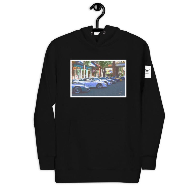 "Town Meeting" by Adrian Premium Long Sleeve Hoodie [2 Colors]