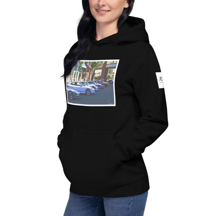 "Town Meeting" by Adrian Premium Long Sleeve Hoodie [2 Colors]