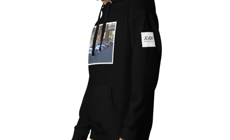 "Town Meeting" by Adrian Premium Long Sleeve Hoodie [2 Colors]