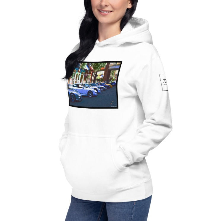 "Town Meeting" by Adrian Premium Long Sleeve Hoodie [2 Colors]