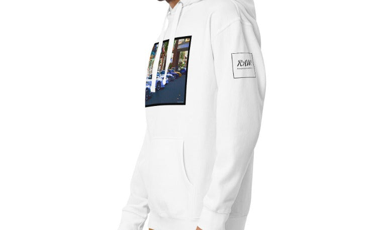 "Town Meeting" by Adrian Premium Long Sleeve Hoodie [2 Colors]
